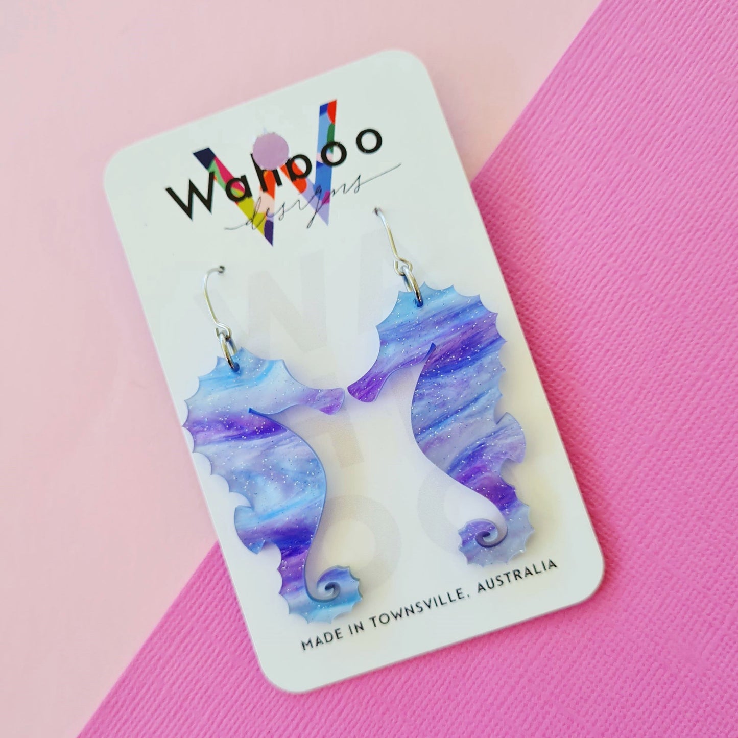 Seahorse Dangle Earrings