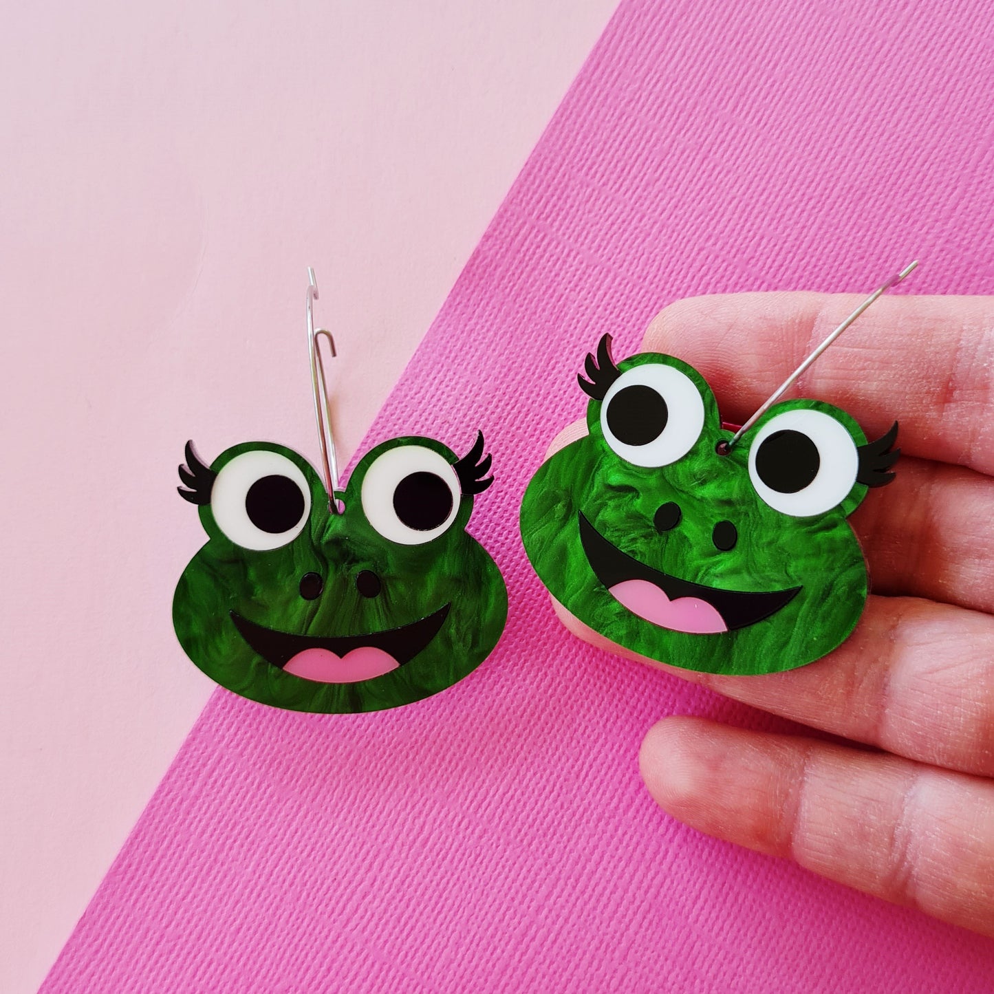 Frog Dangle Earrings