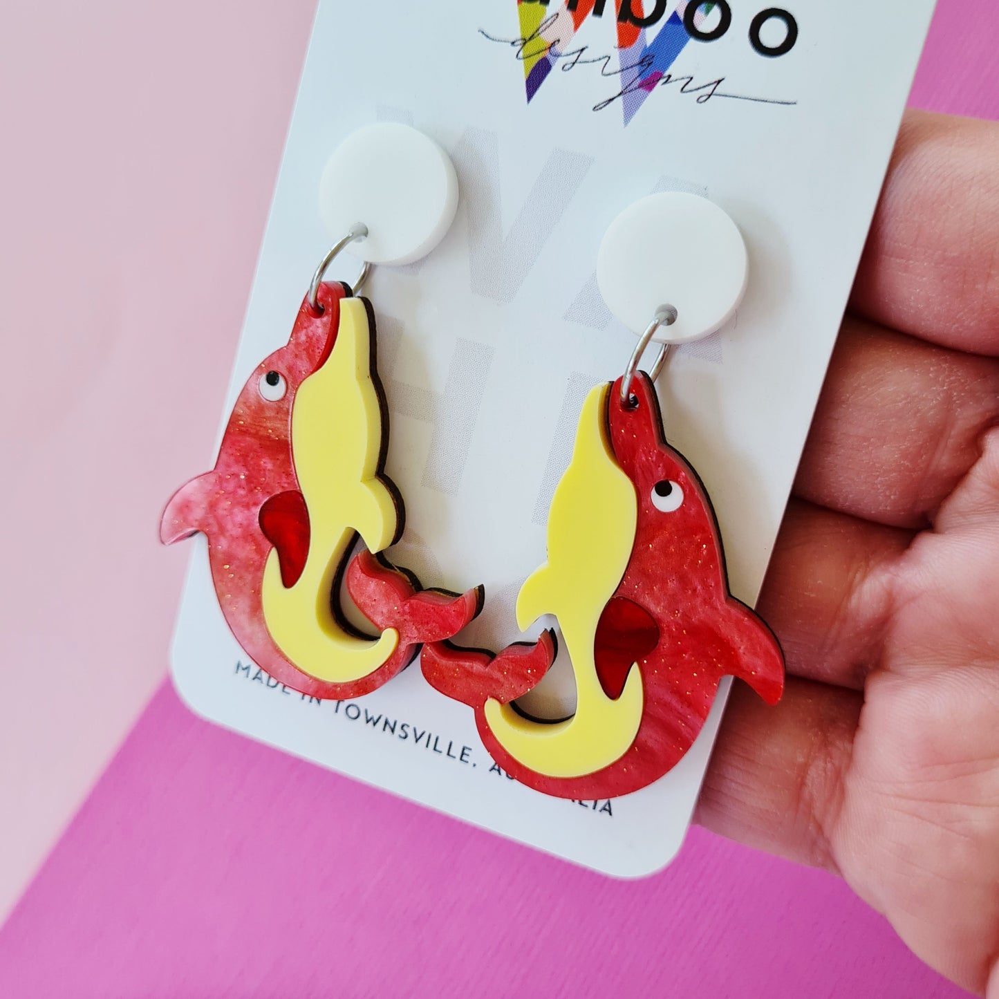 Dolphin Dangle Earrings