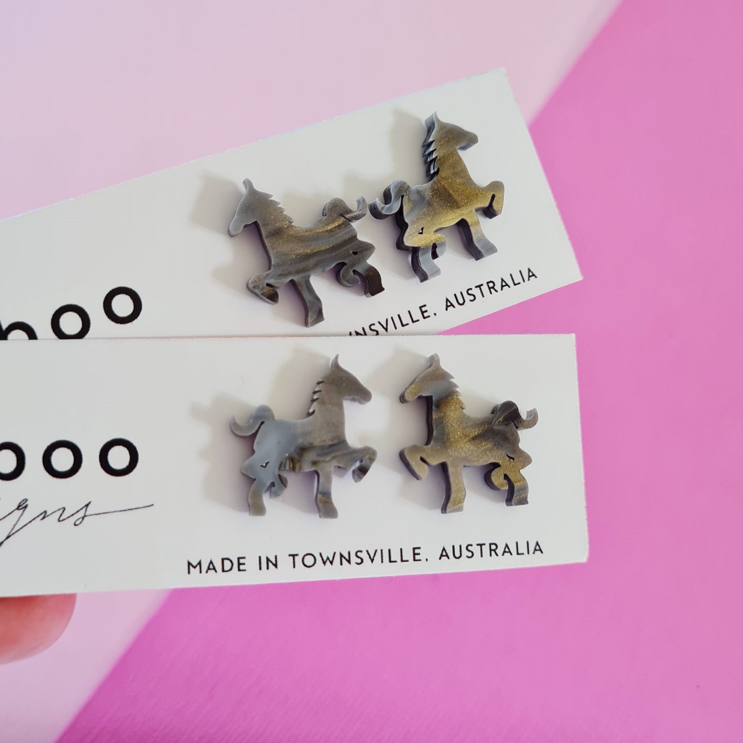 Horse Stud Earrings