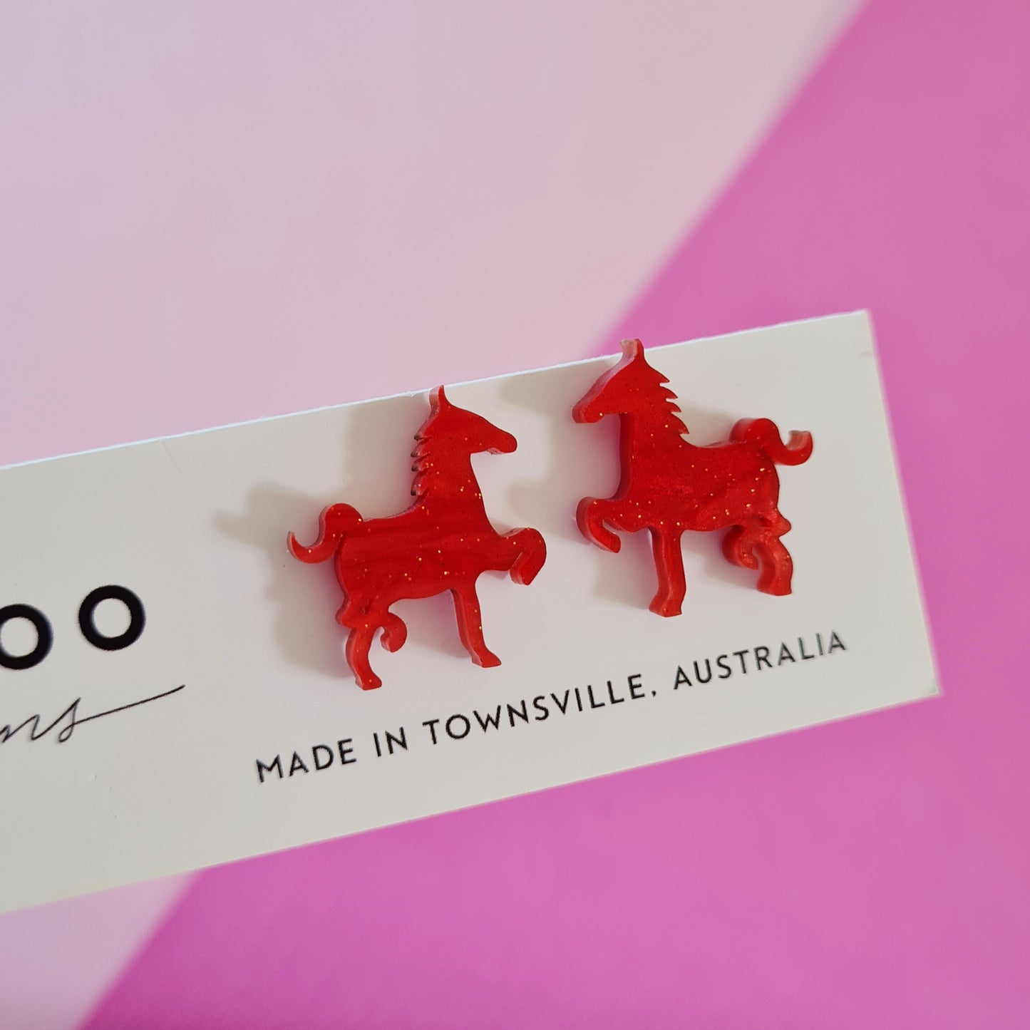 Horse Stud Earrings