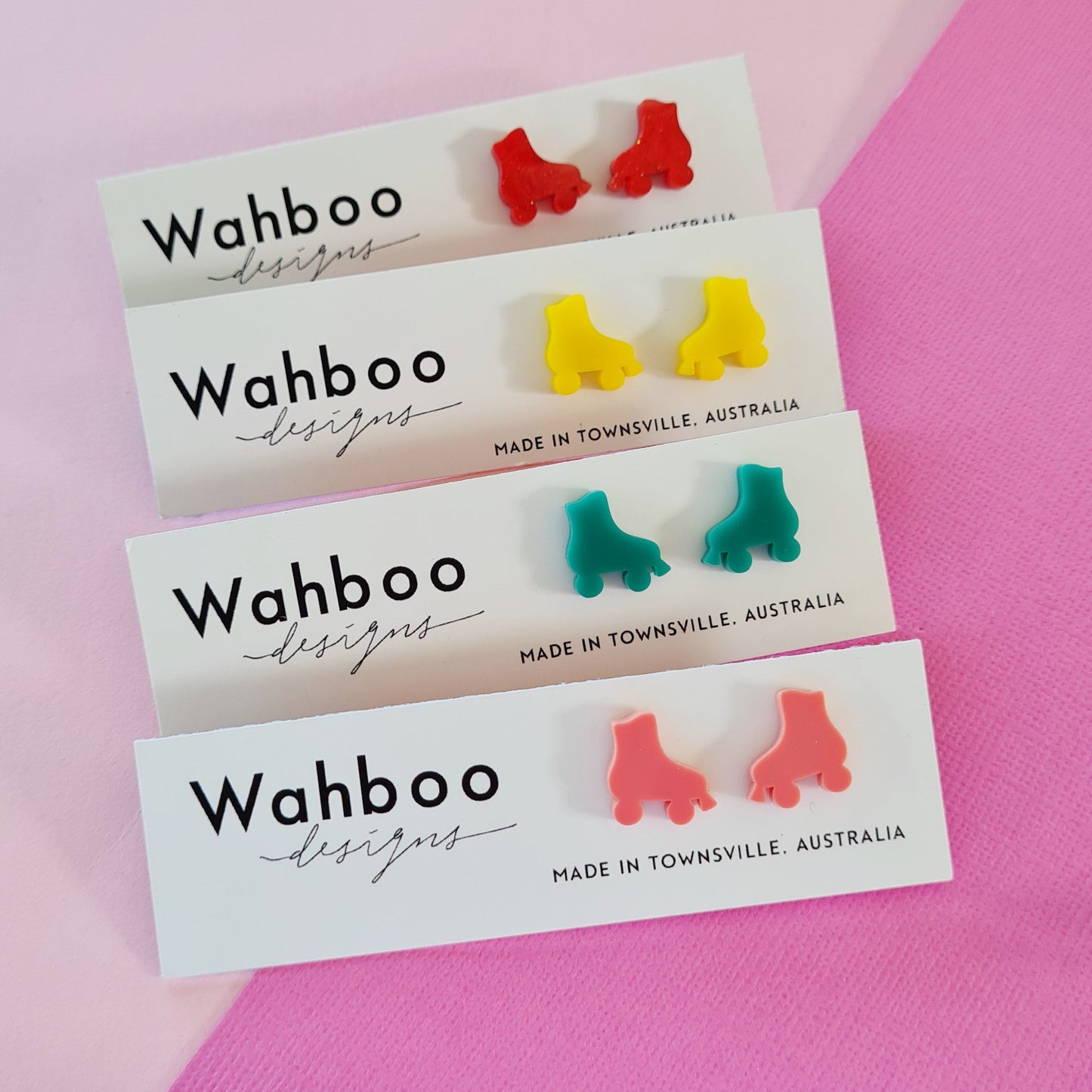 Roller Skate Stud Earrings