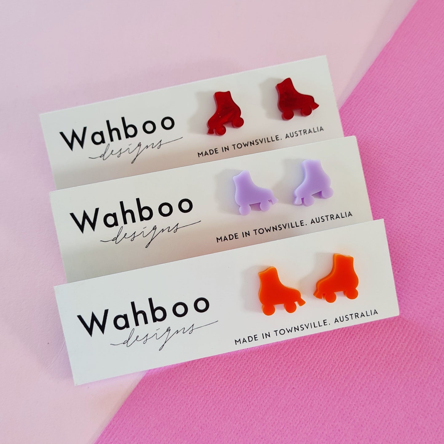 Roller Skate Stud Earrings
