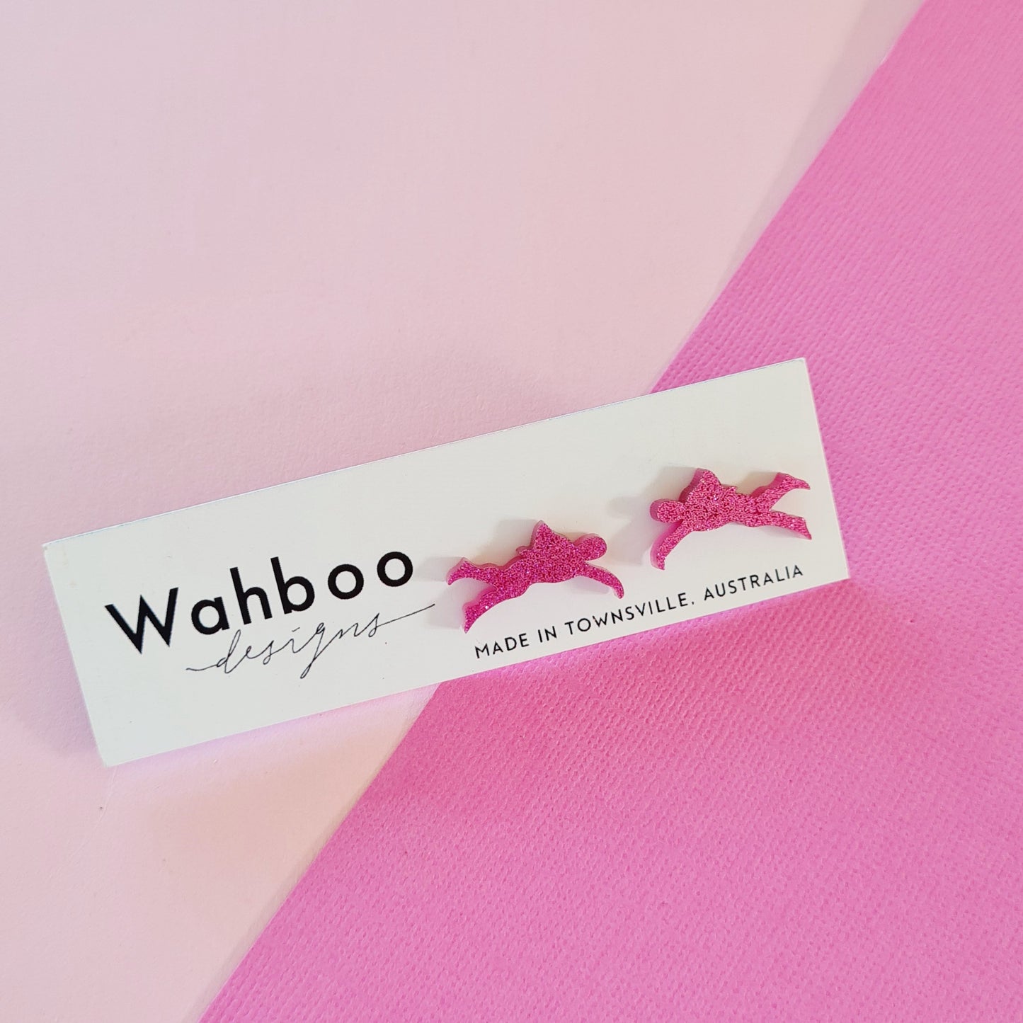 Swimmer Stud Earrings