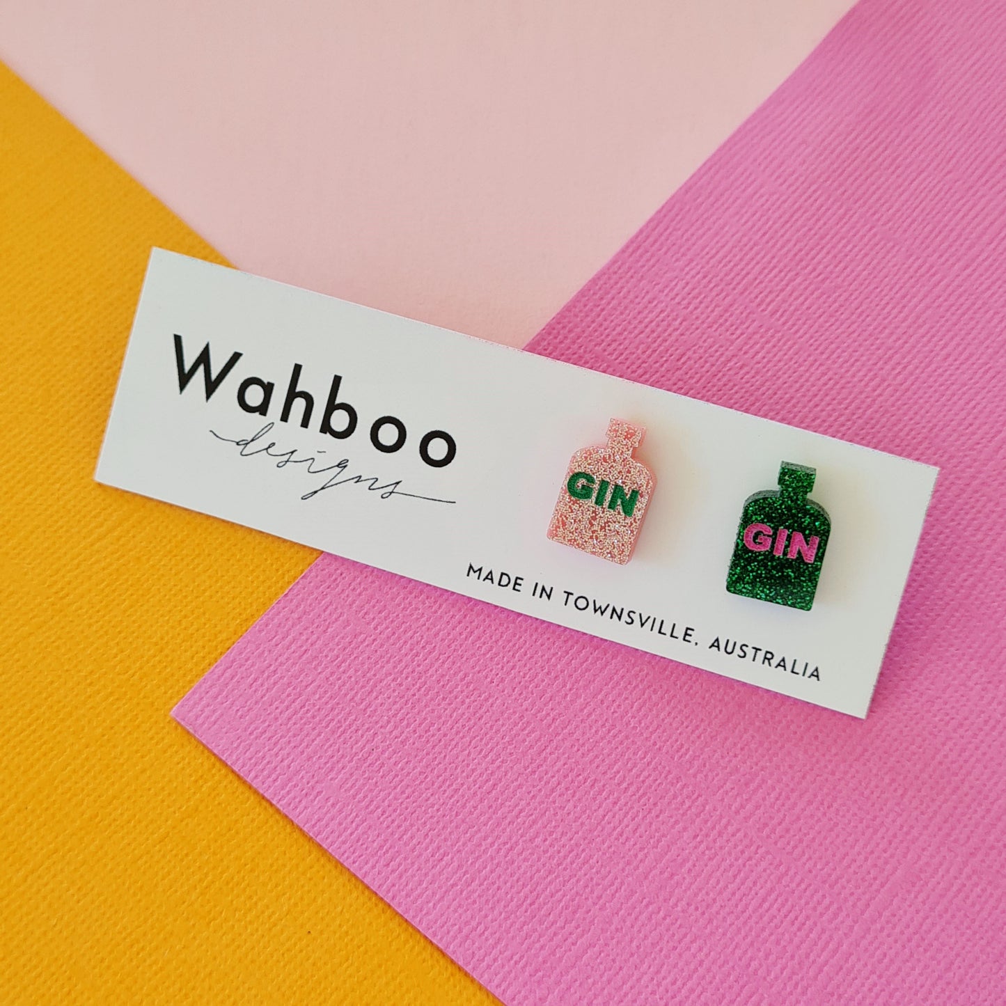 Gin Stud Earrings