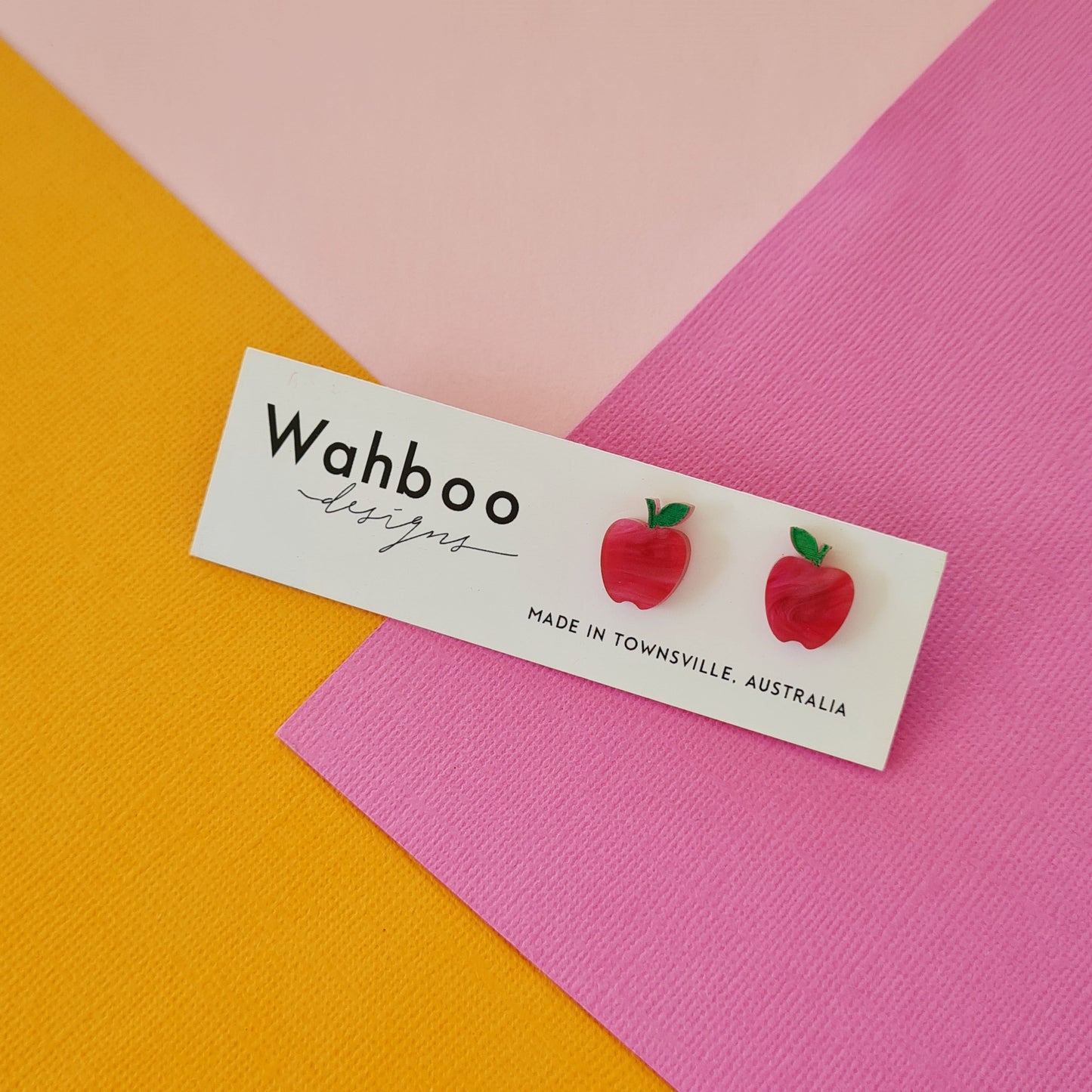 Apple Stud Earrings