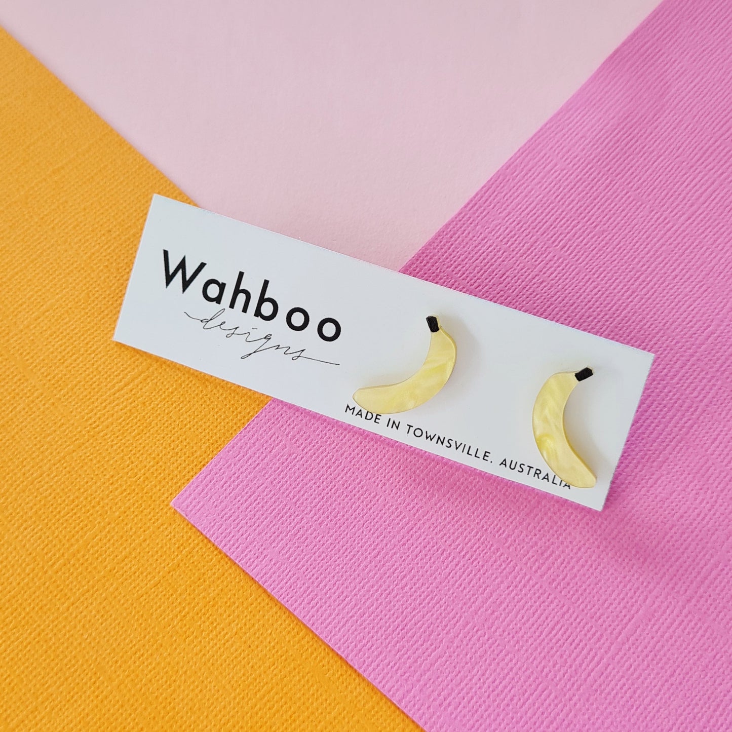Banana Stud Earrings
