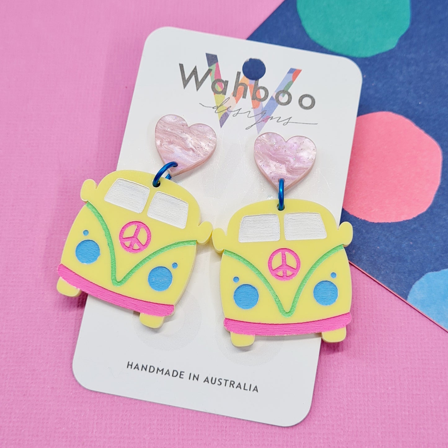 Kombi Van Dangle Earrings