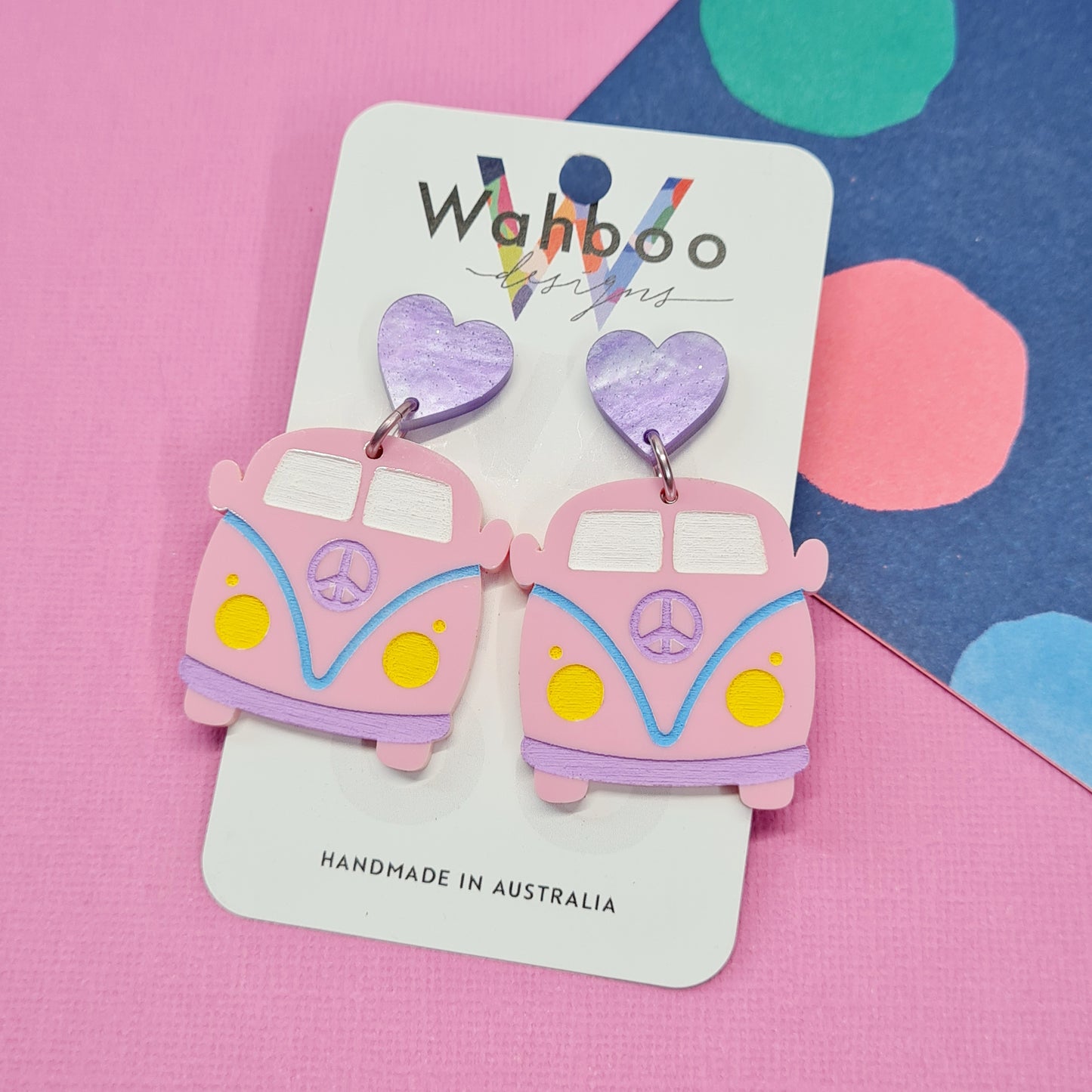 Kombi Van Dangle Earrings