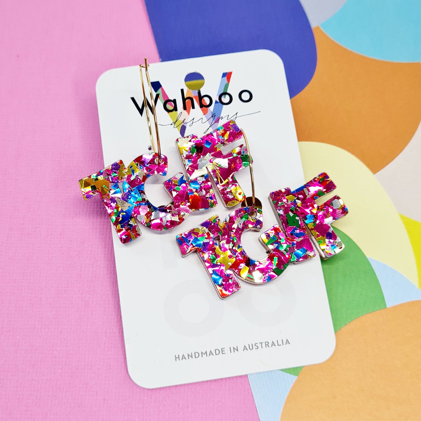 TGIF Dangle Earrings