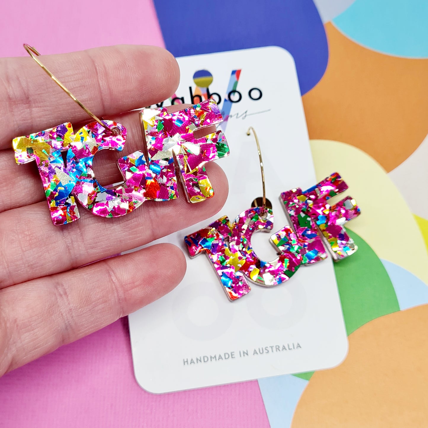 TGIF Dangle Earrings
