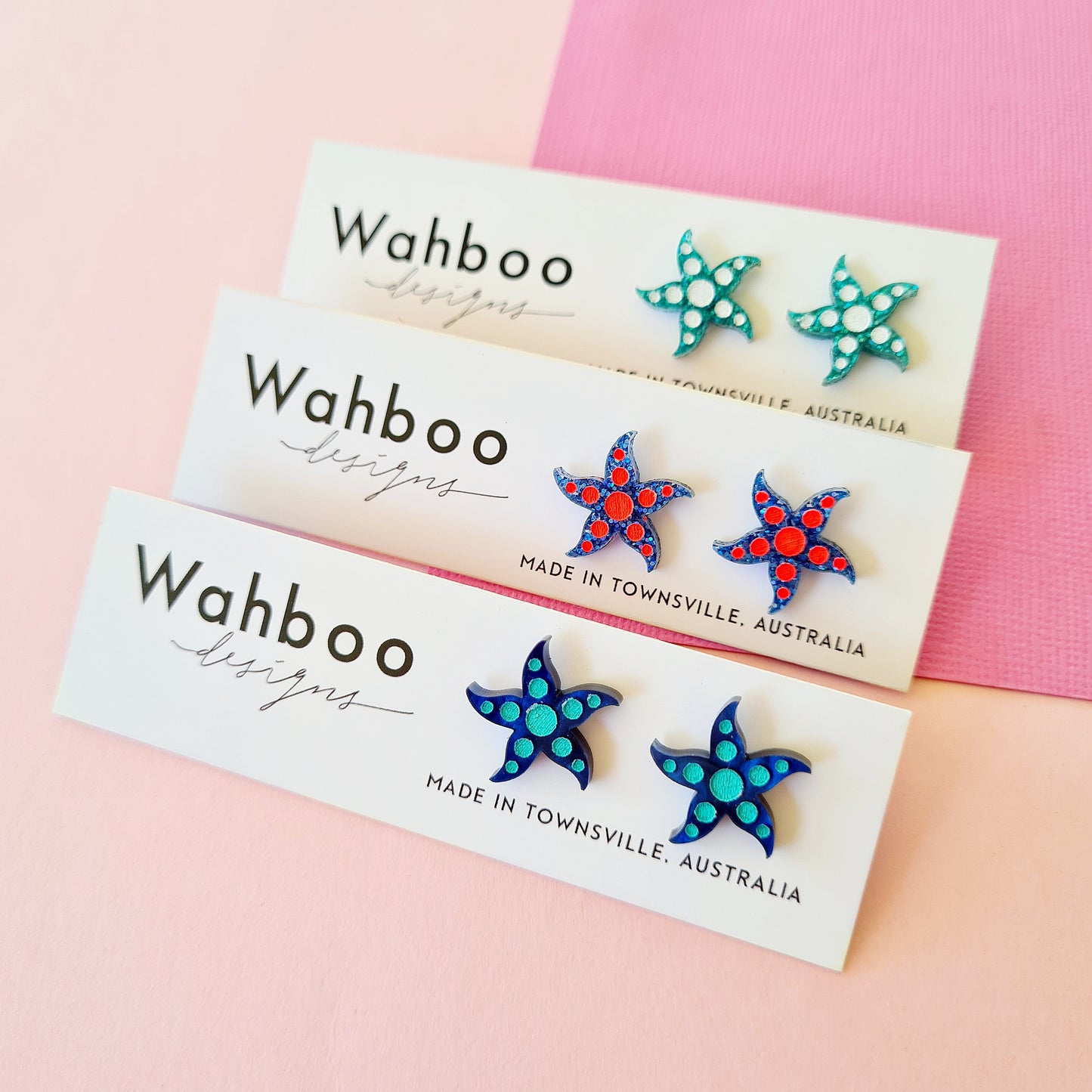 Starfish Stud Earrings