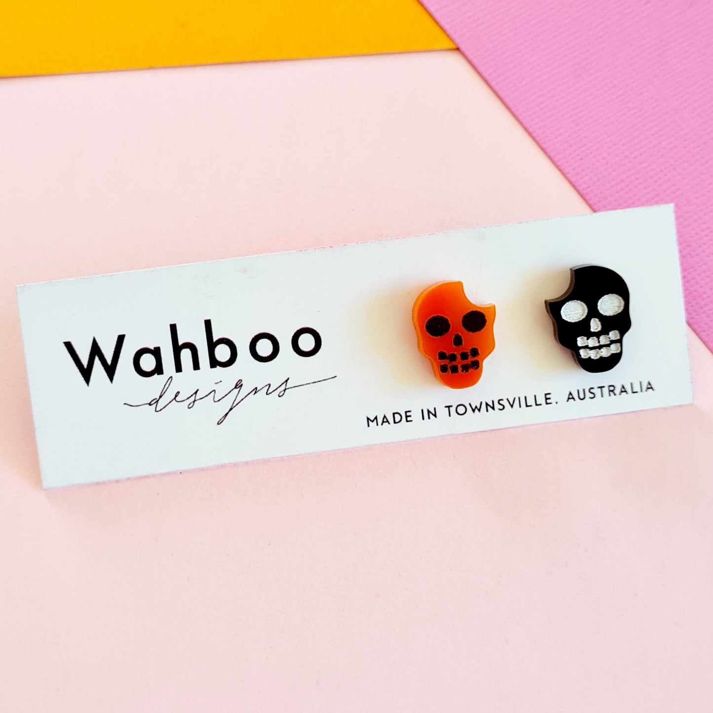 Halloween Skull Stud Earrings