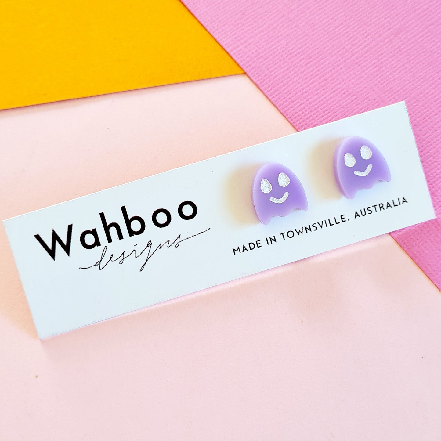 Cutie Patootie Ghost Stud Earrings