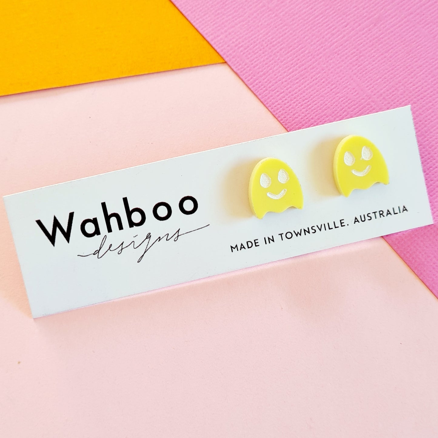 Cutie Patootie Ghost Stud Earrings