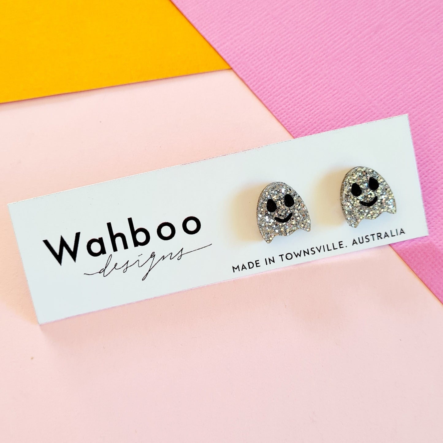 Cutie Patootie Ghost Stud Earrings