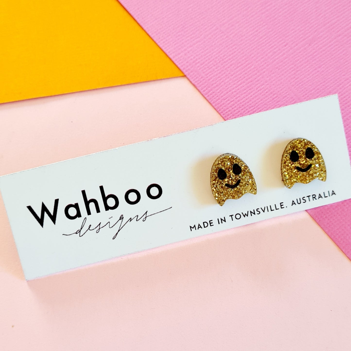 Cutie Patootie Ghost Stud Earrings