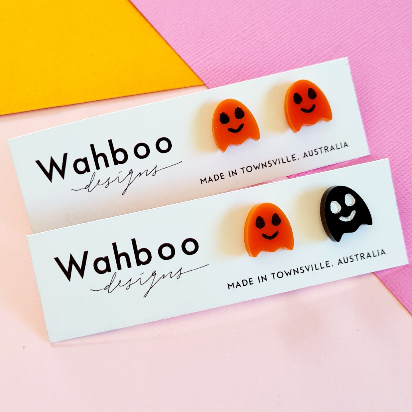 Cutie Patootie Ghost Stud Earrings