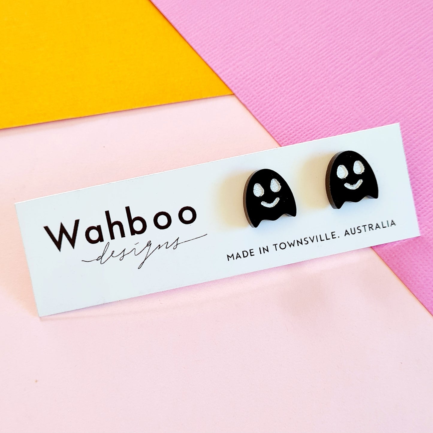 Cutie Patootie Ghost Stud Earrings