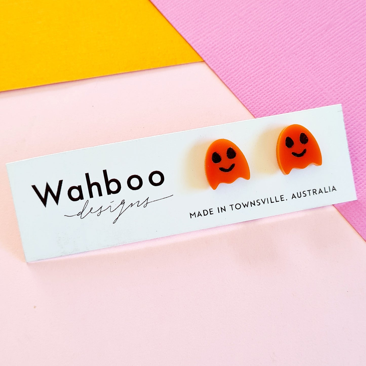 Cutie Patootie Ghost Stud Earrings
