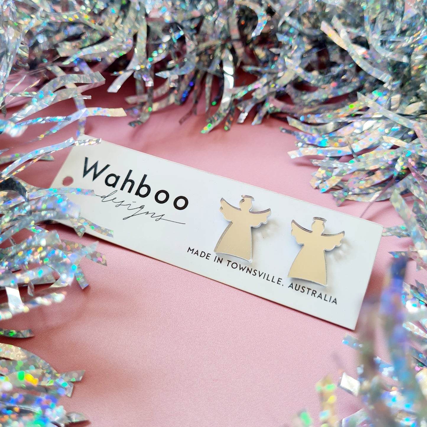 Christmas Angel Stud Earrings