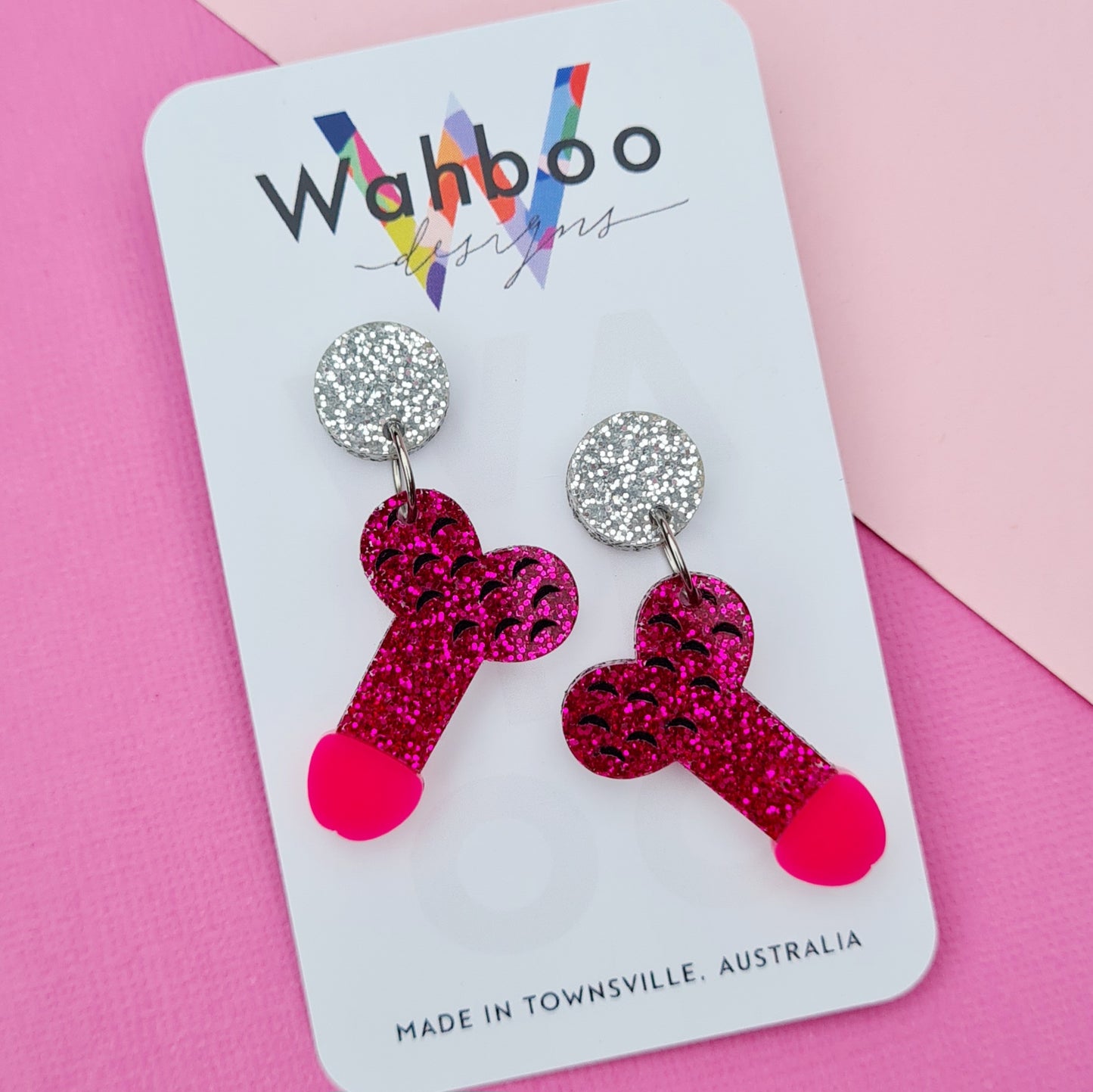 Penis Dangle Earrings