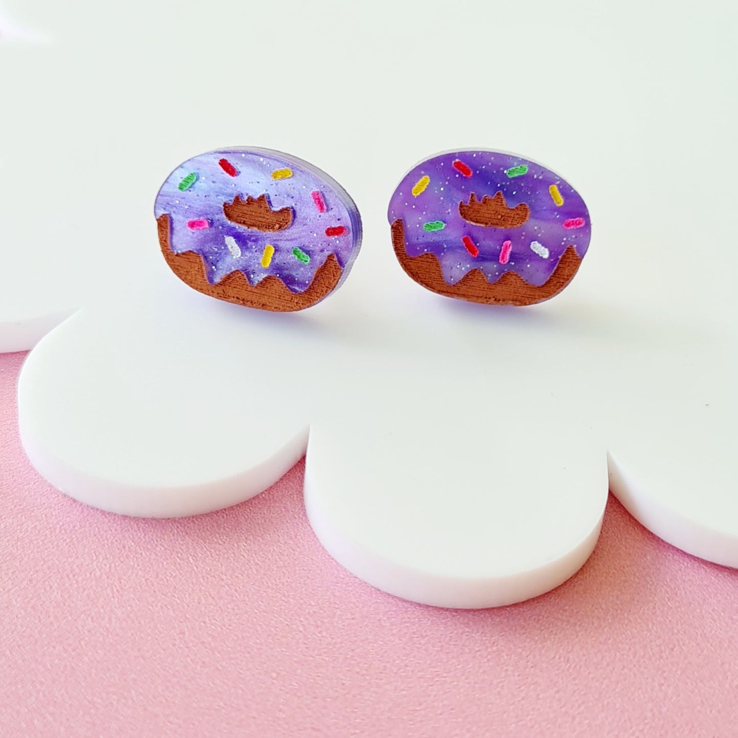 Donut Stud Earrings