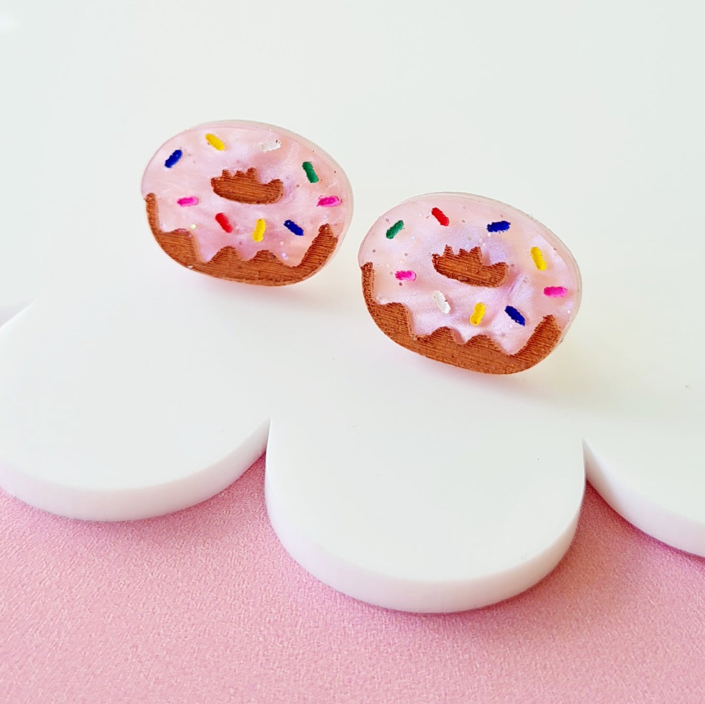 Donut Stud Earrings
