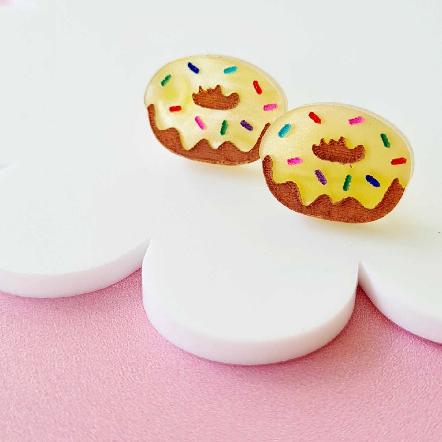 Donut Stud Earrings