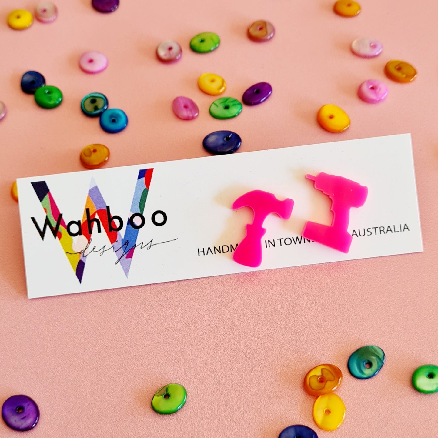 Hammer Stud Earrings