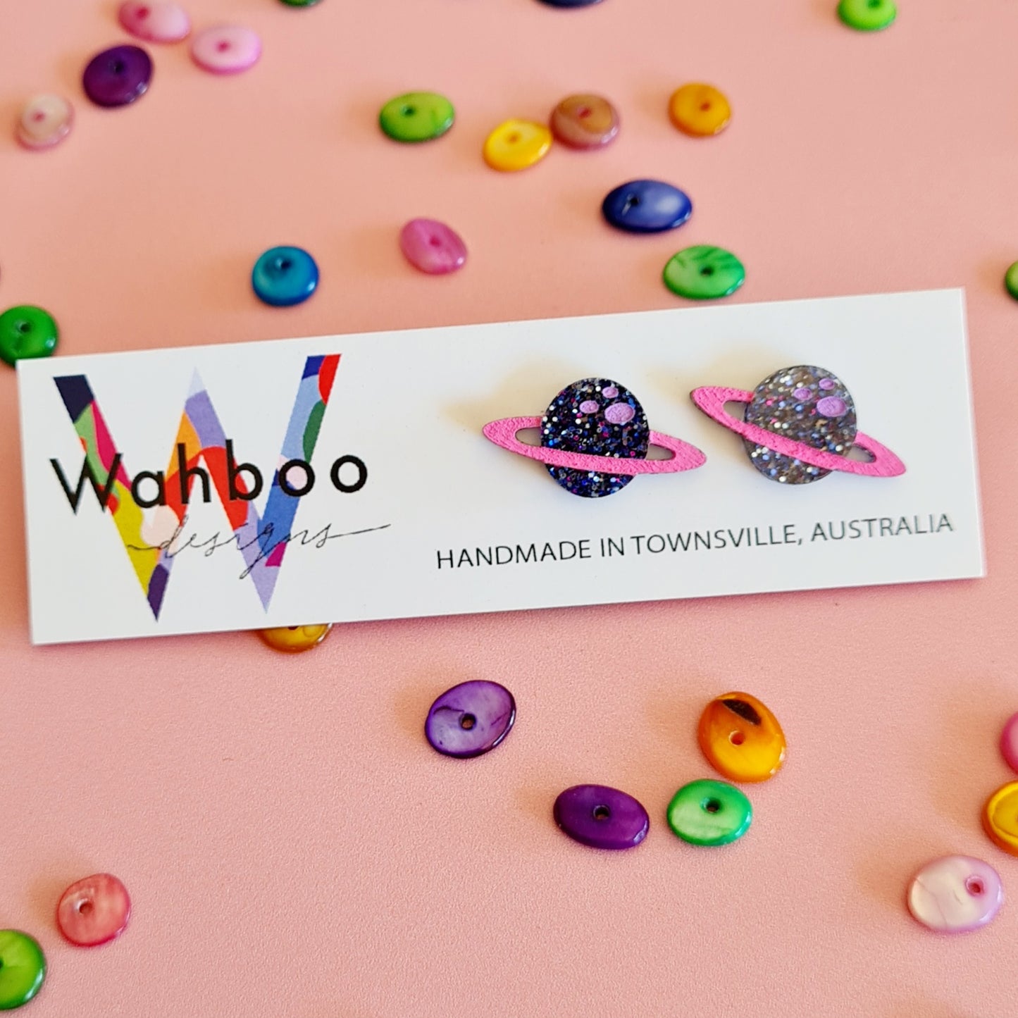 Planet Stud Earrings