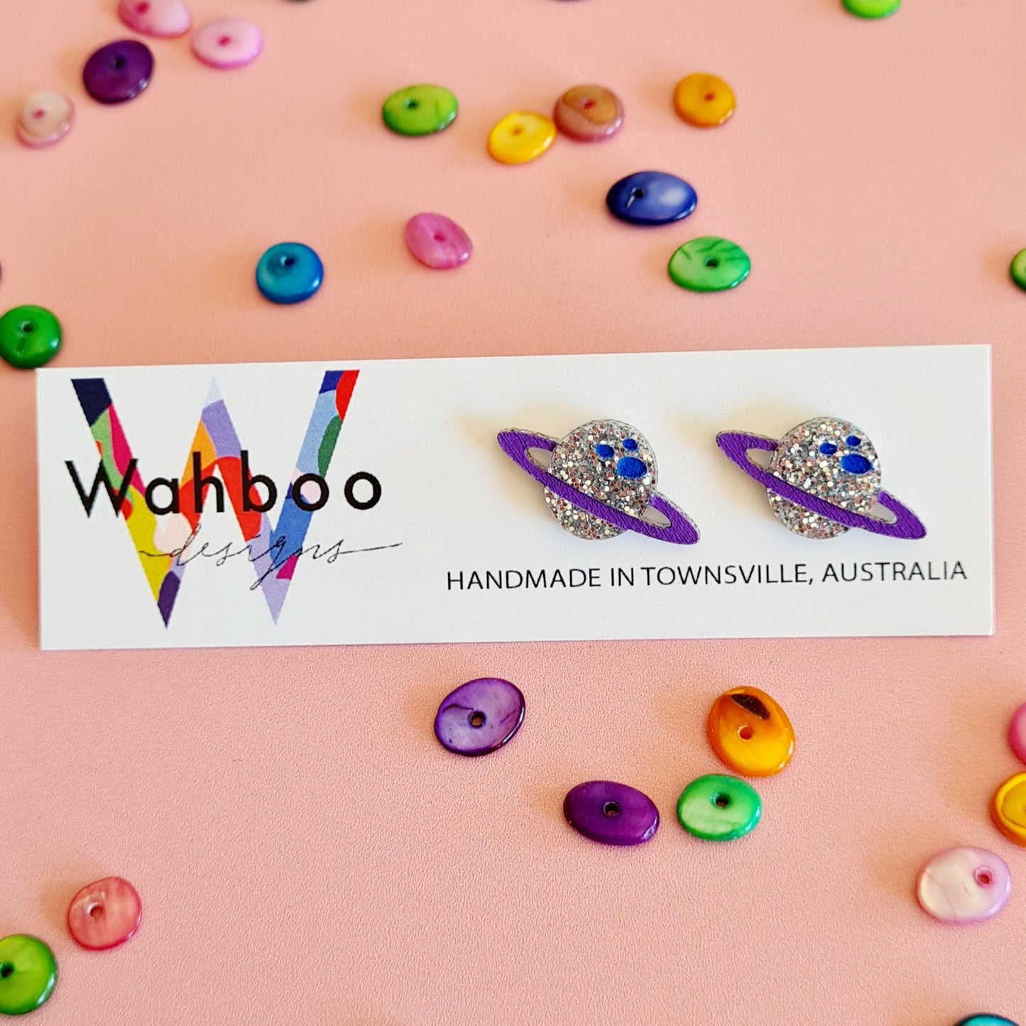 Planet Stud Earrings