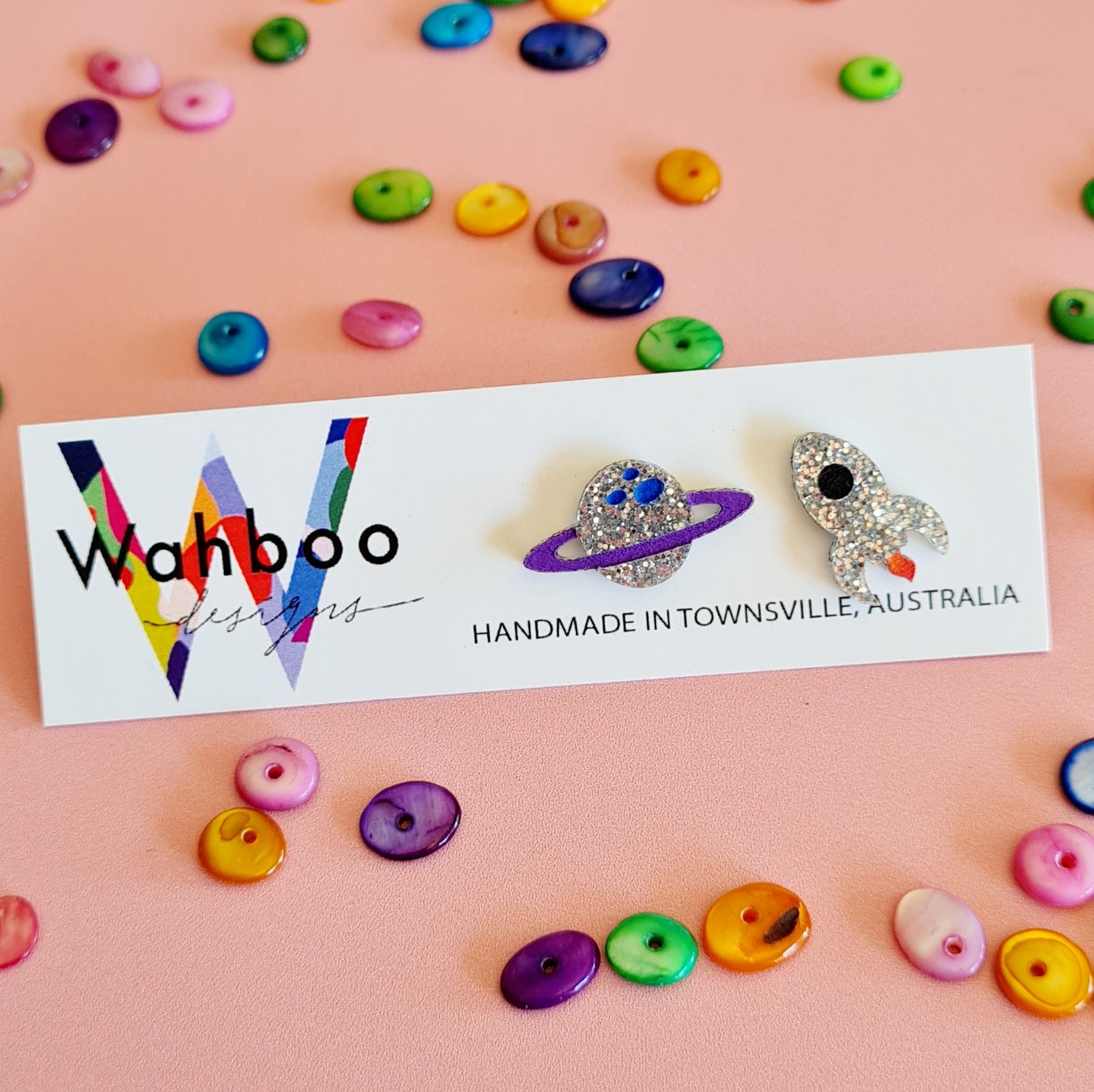 Planet Stud Earrings