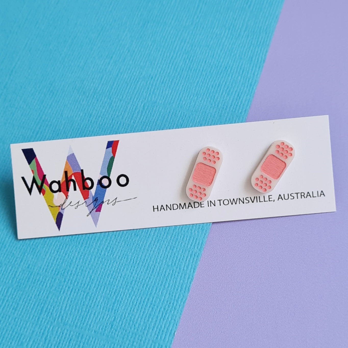 Bandaid Stud Earrings