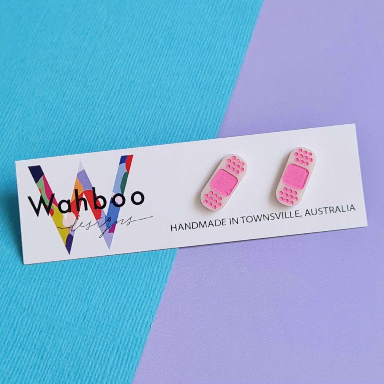 Bandaid Stud Earrings