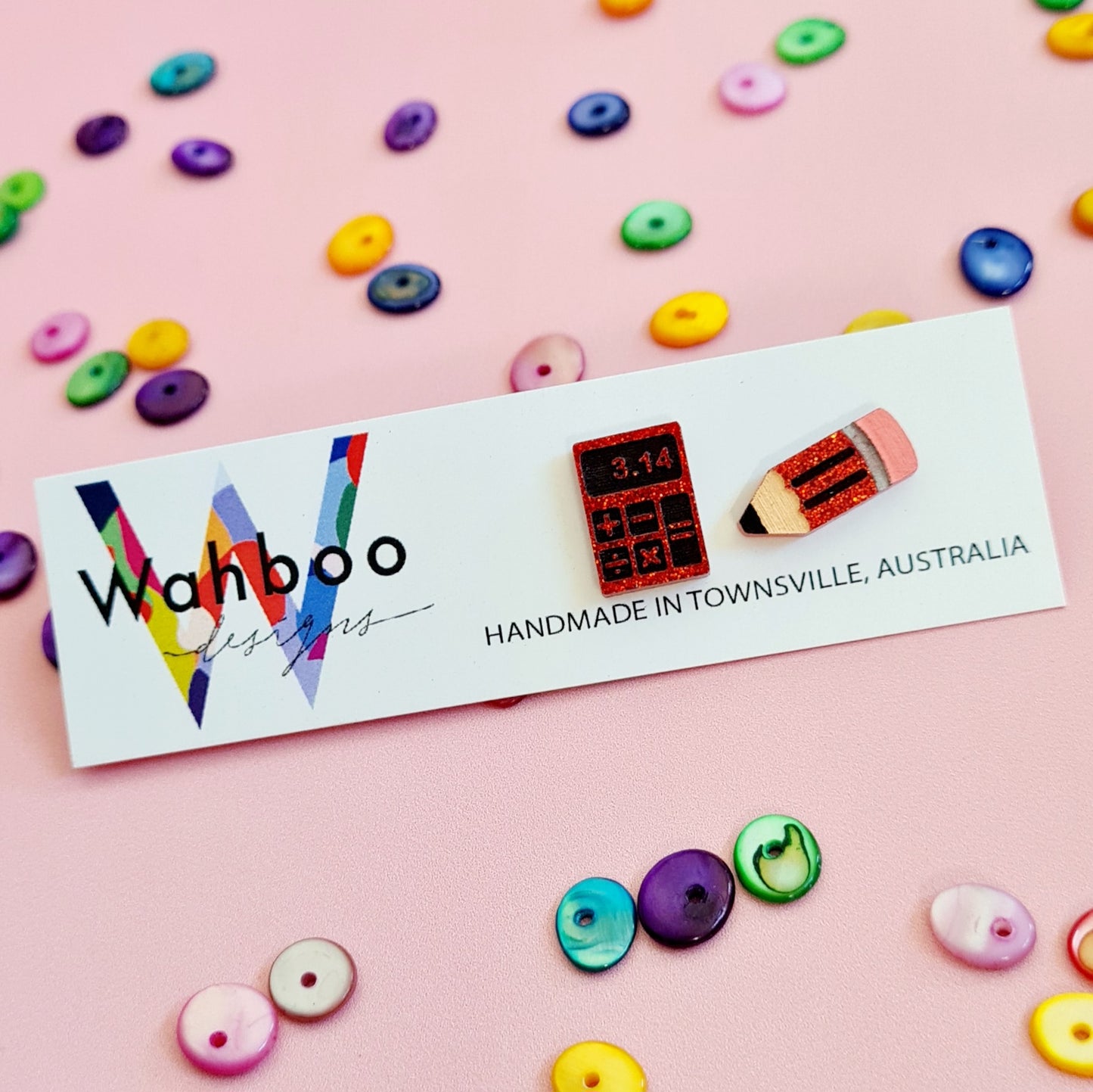 Pencil Stud Earrings