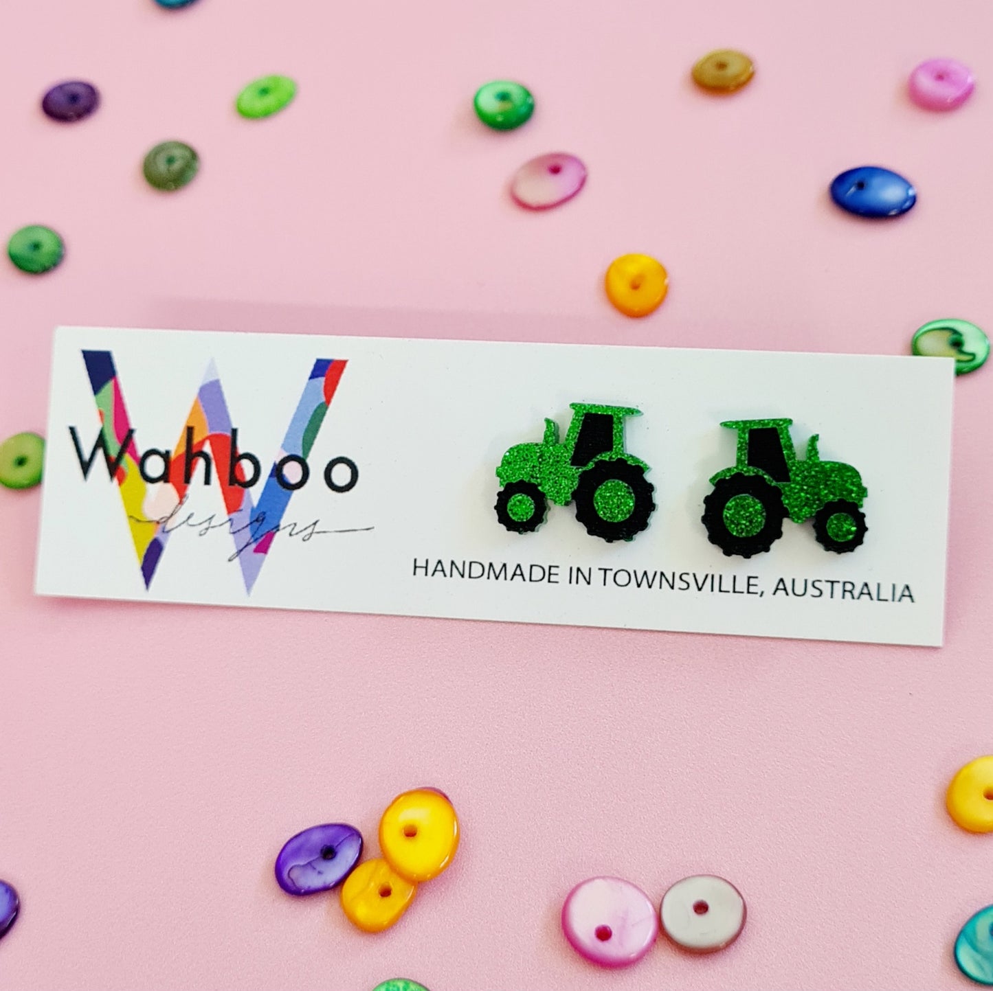 Tractor Stud Earrings
