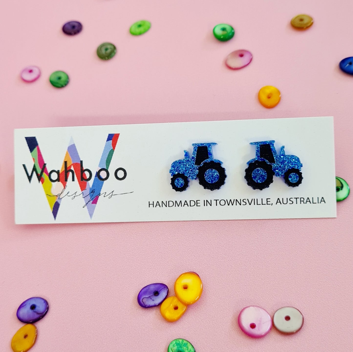 Tractor Stud Earrings