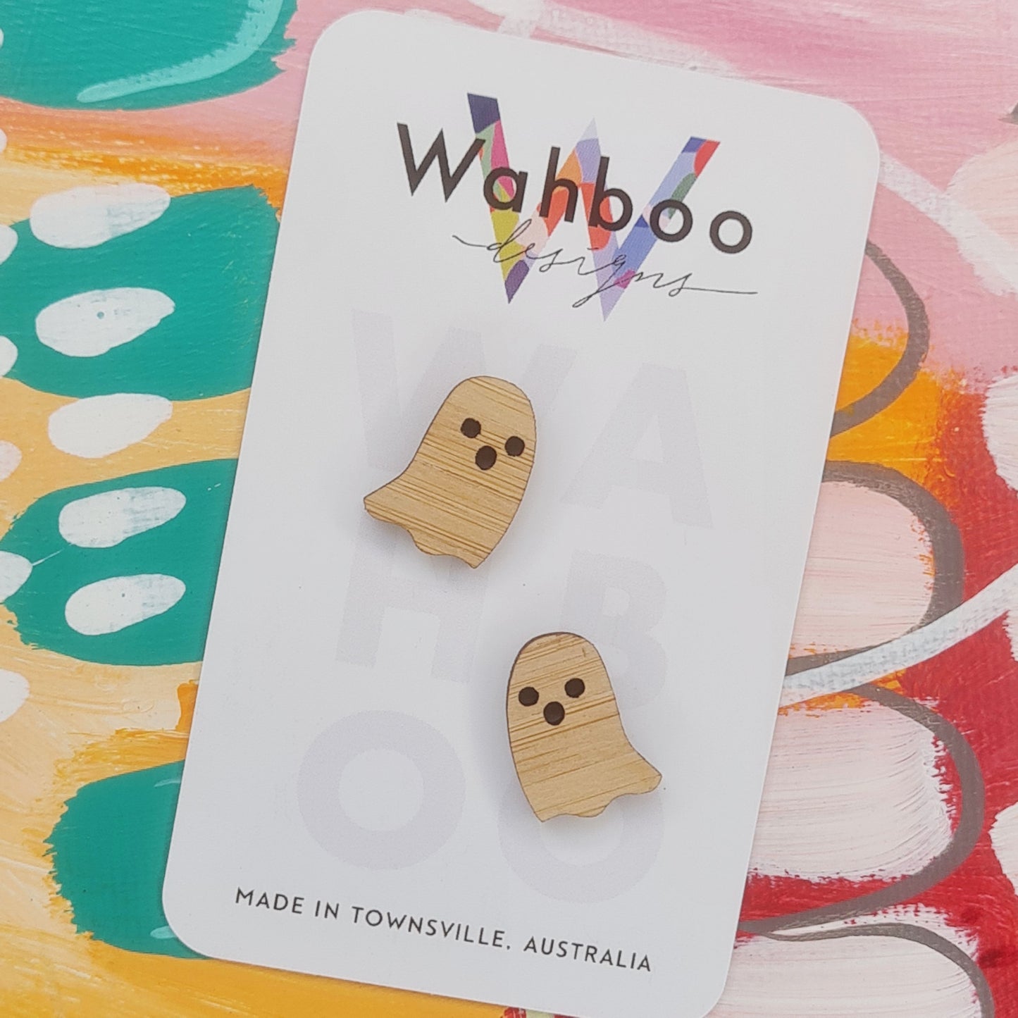 Halloween Ghosts Stud Earrings