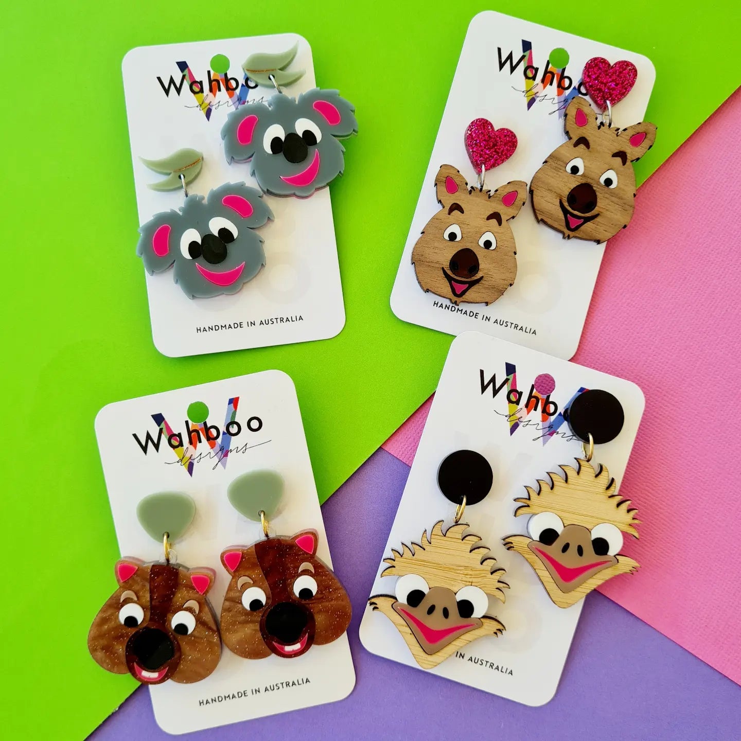 Koala Dangle Earrings