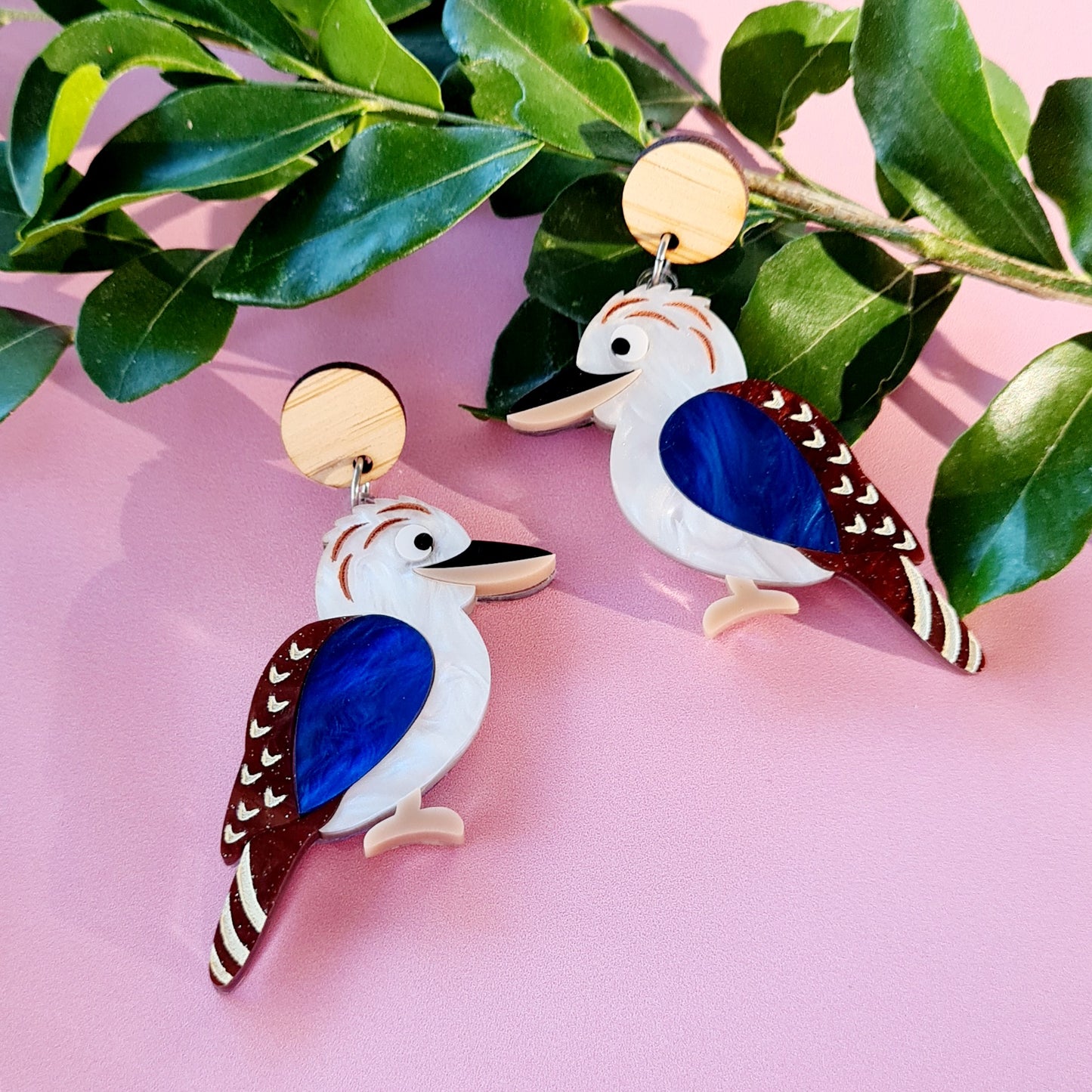 Kookaburra Dangle Earrings