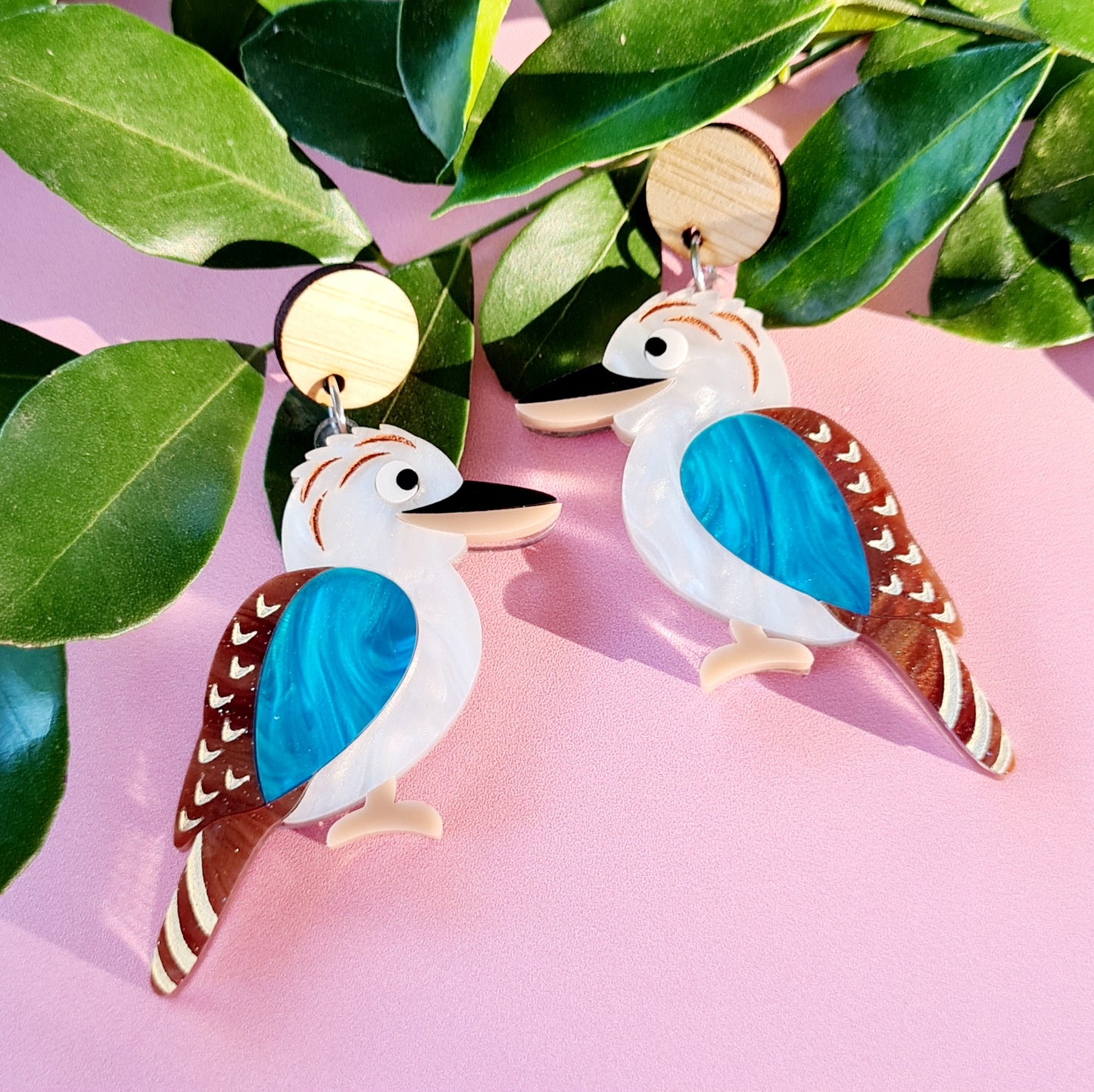 Kookaburra Dangle Earrings