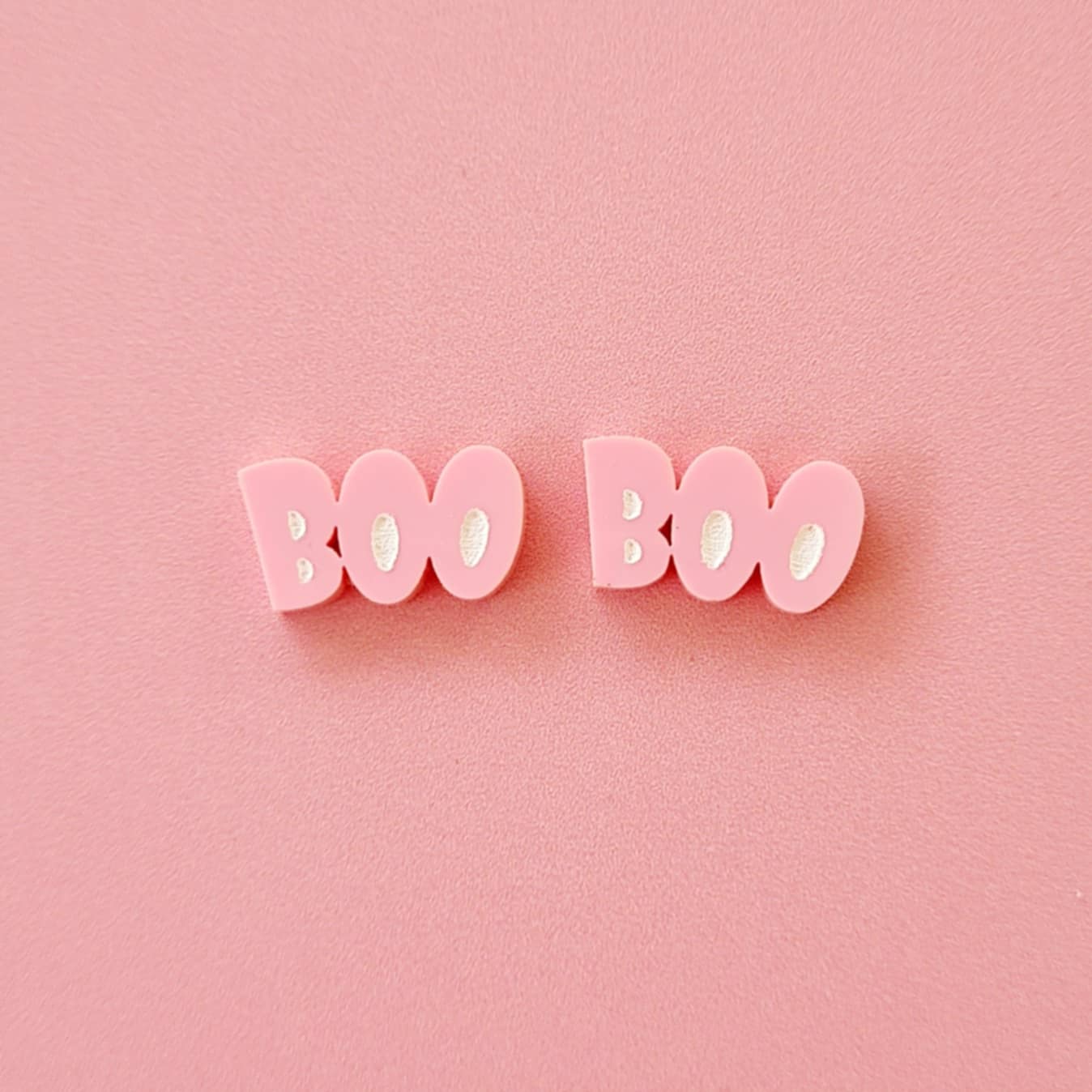 Halloween BOO Stud Earrings