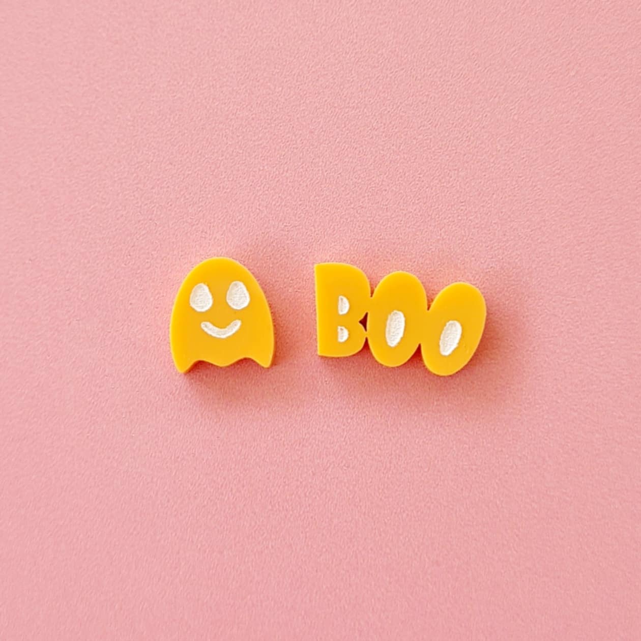Halloween BOO Stud Earrings