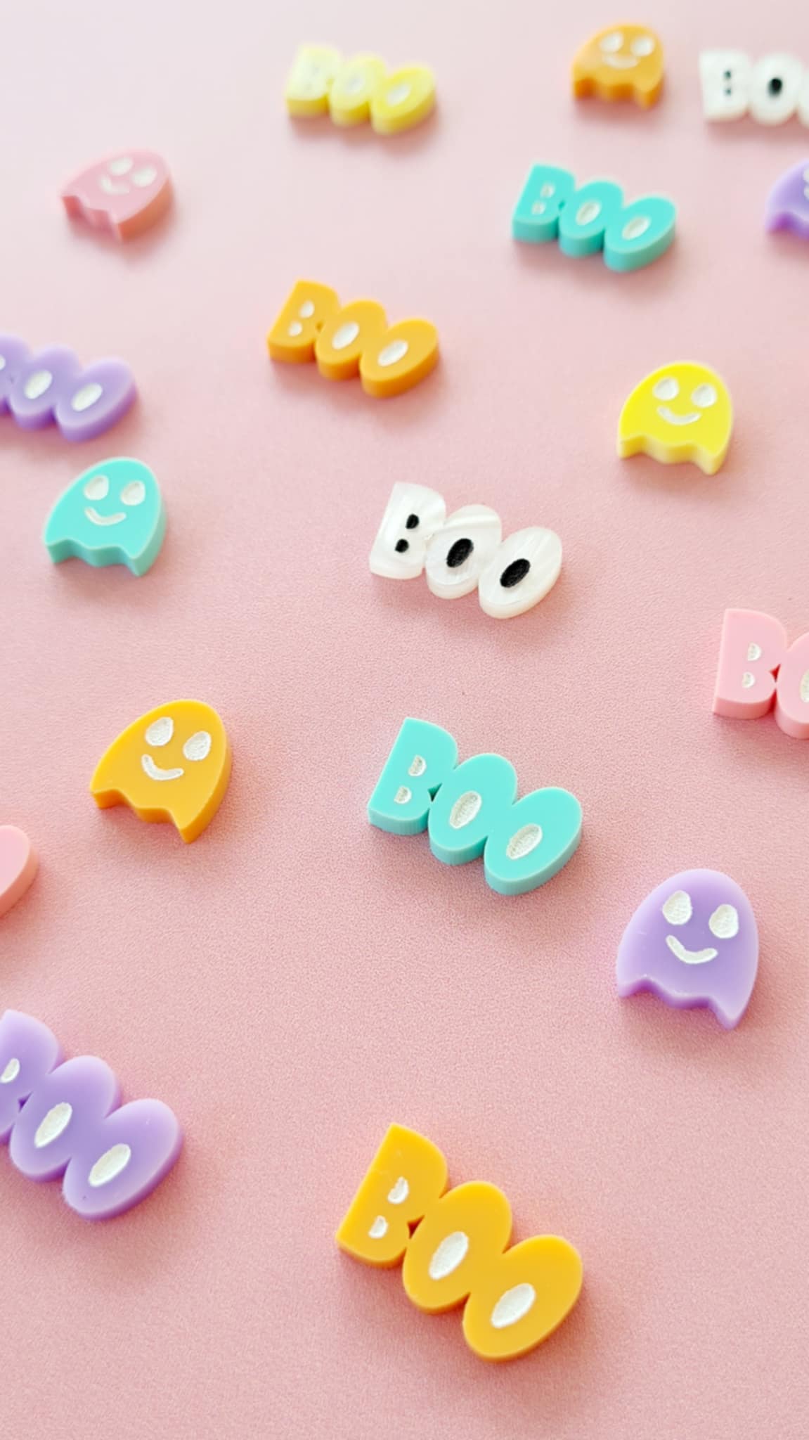 Halloween BOO Stud Earrings