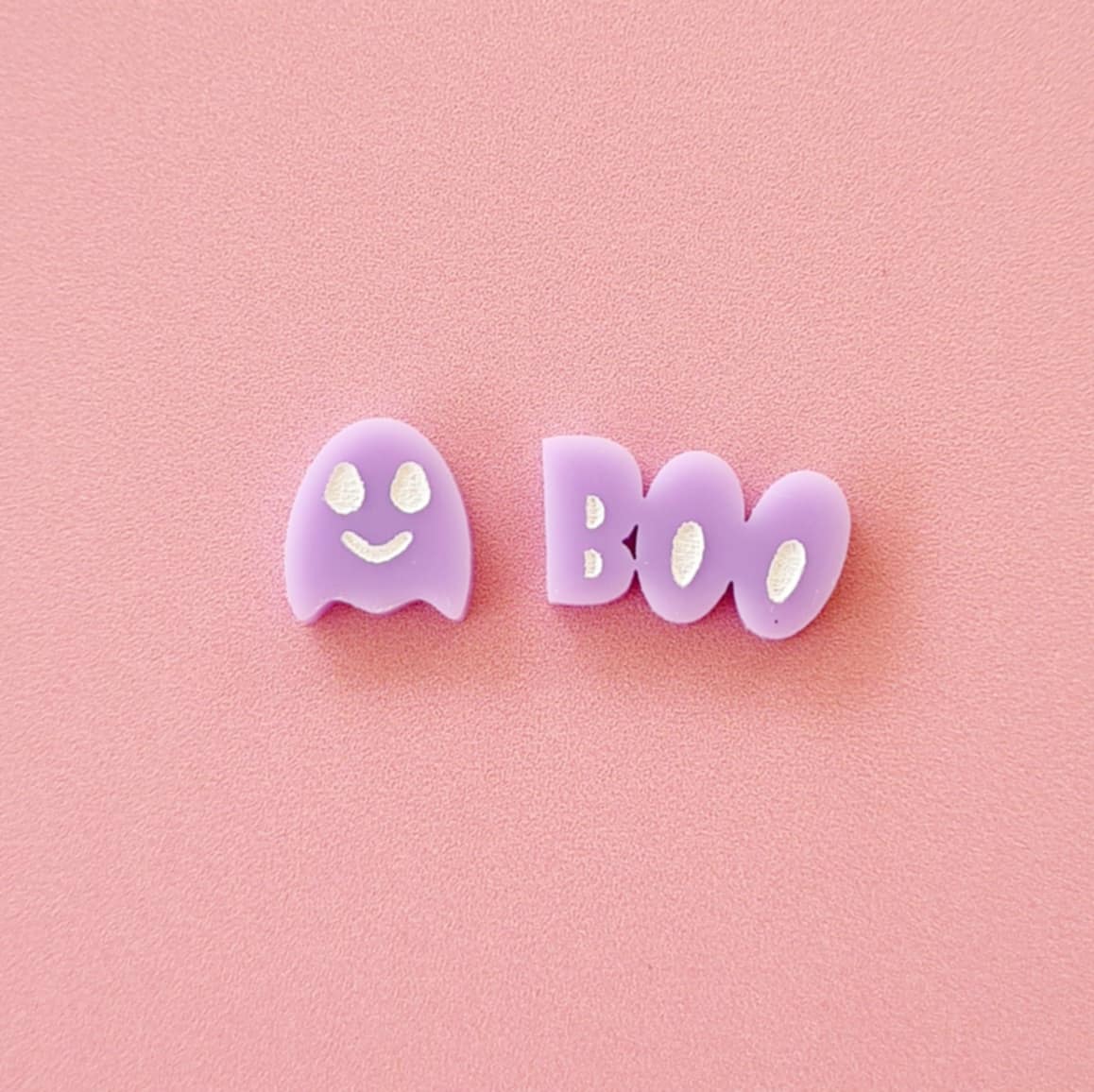 Halloween BOO Stud Earrings