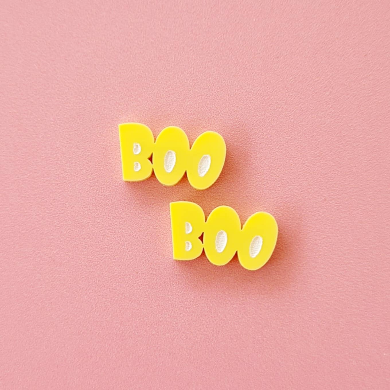 Halloween BOO Stud Earrings