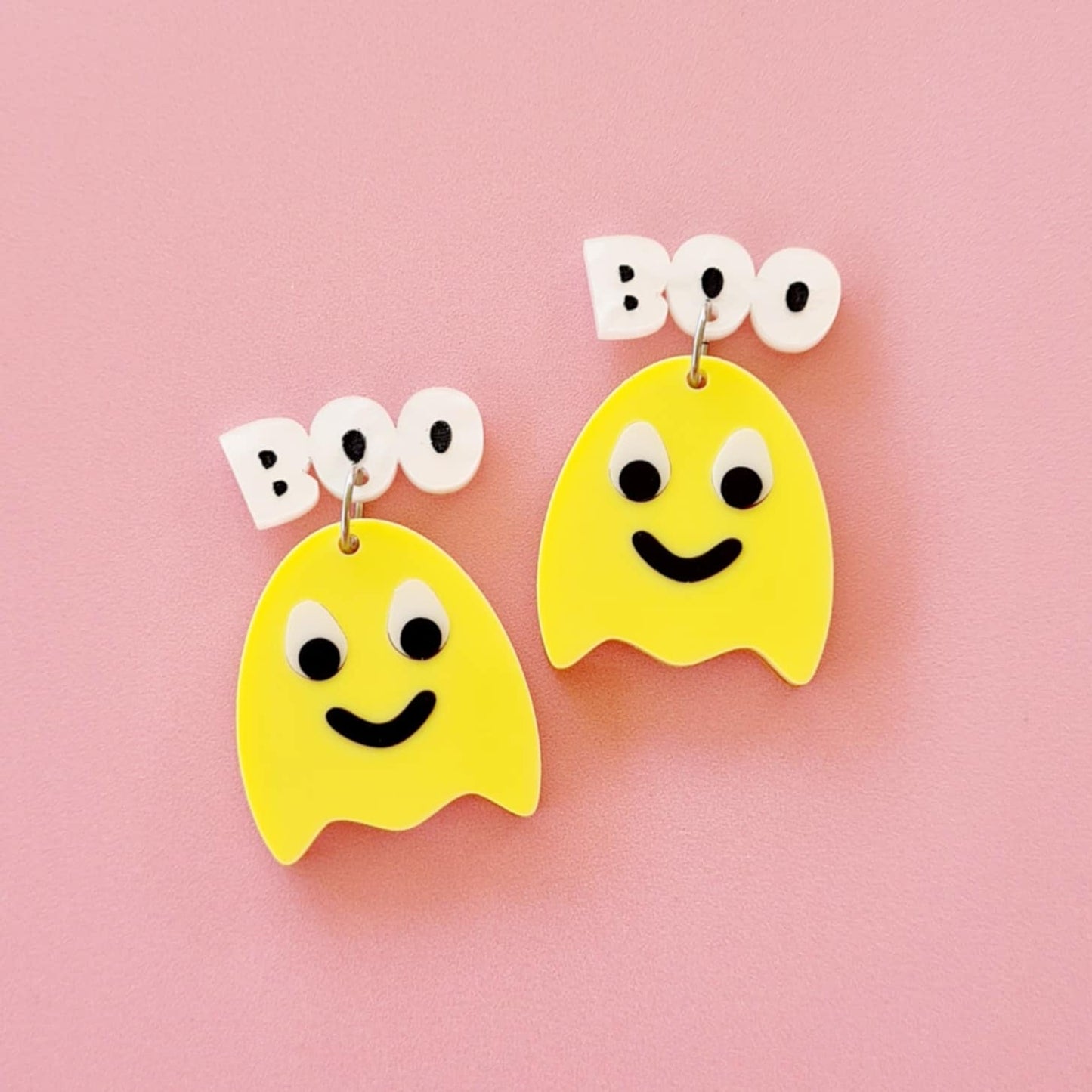 Halloween Cutie Patootie Ghost Dangle Earrings