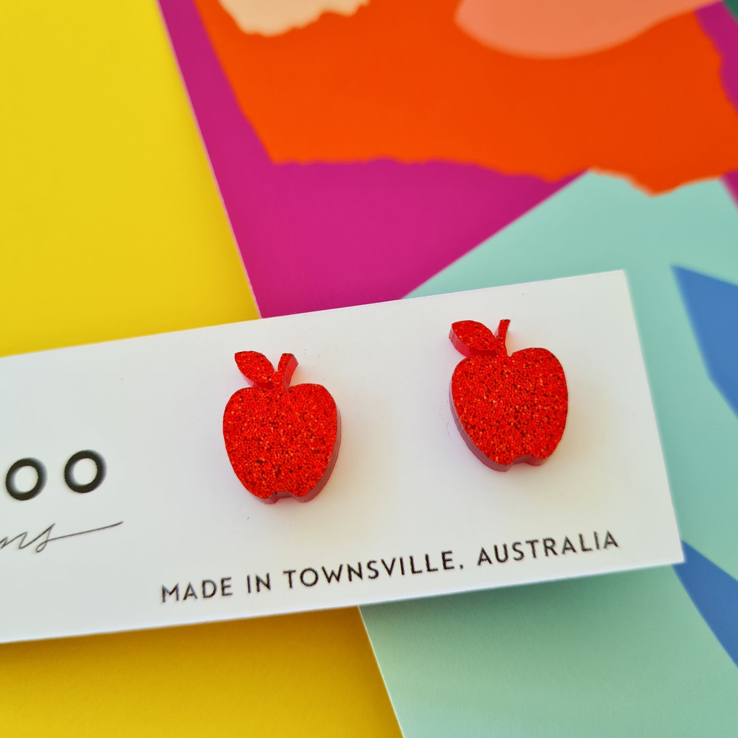 Apple Stud Earrings