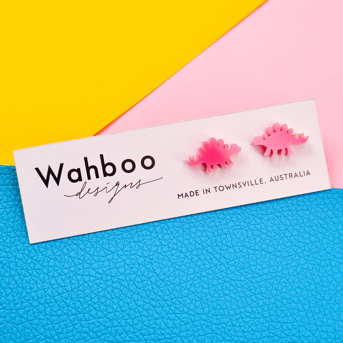 Stegosaurus Stud Earrings